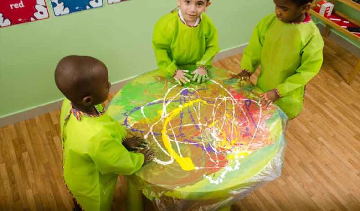 sensory play activities by children