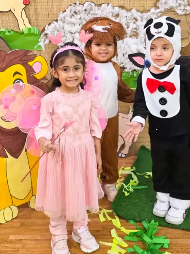 Kids Animal Costume Theme Day – Cute Fairy, Lion & Panda Outfits
