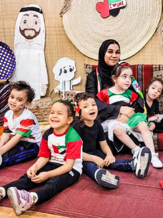 UAE Day Celebration at Nursery with Kids
